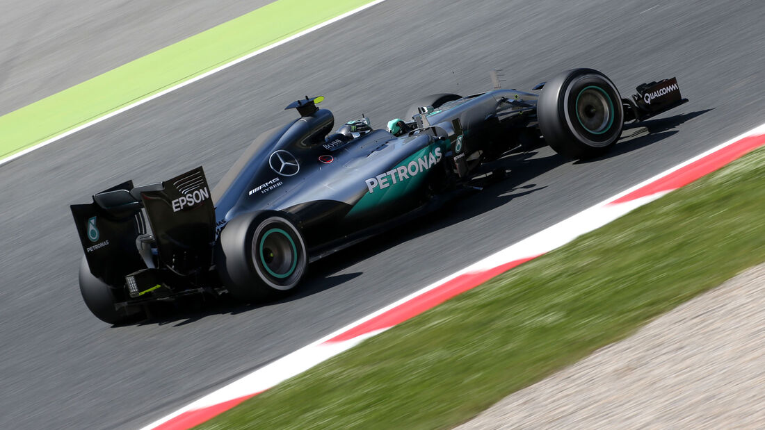 Nico Rosberg - Mercedes - GP Spanien 2016 - Freitag 