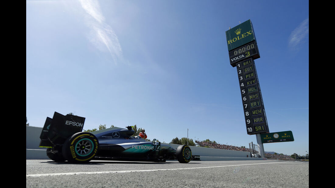 Nico Rosberg - Mercedes - GP Spanien 2016 - Qualifying - Samstag - 14.5.2016