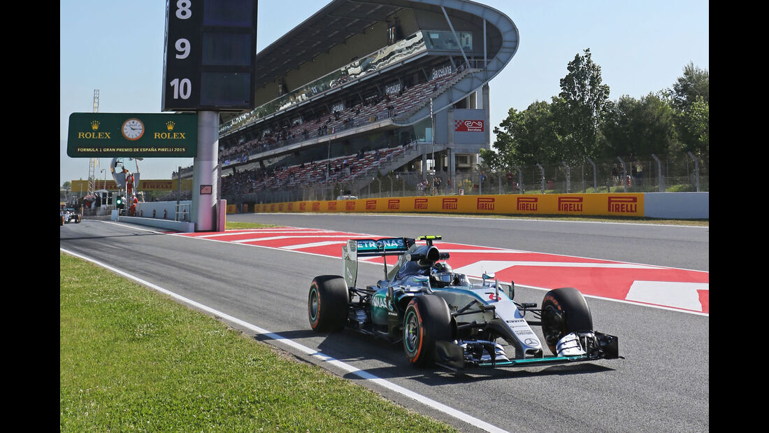 Nico Rosberg - Mercedes - GP Spanien - Barcelona - Freitag - 8.5.2015