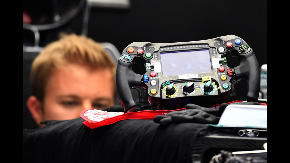 Nico Rosberg - Mercedes - Lenkrad 2016