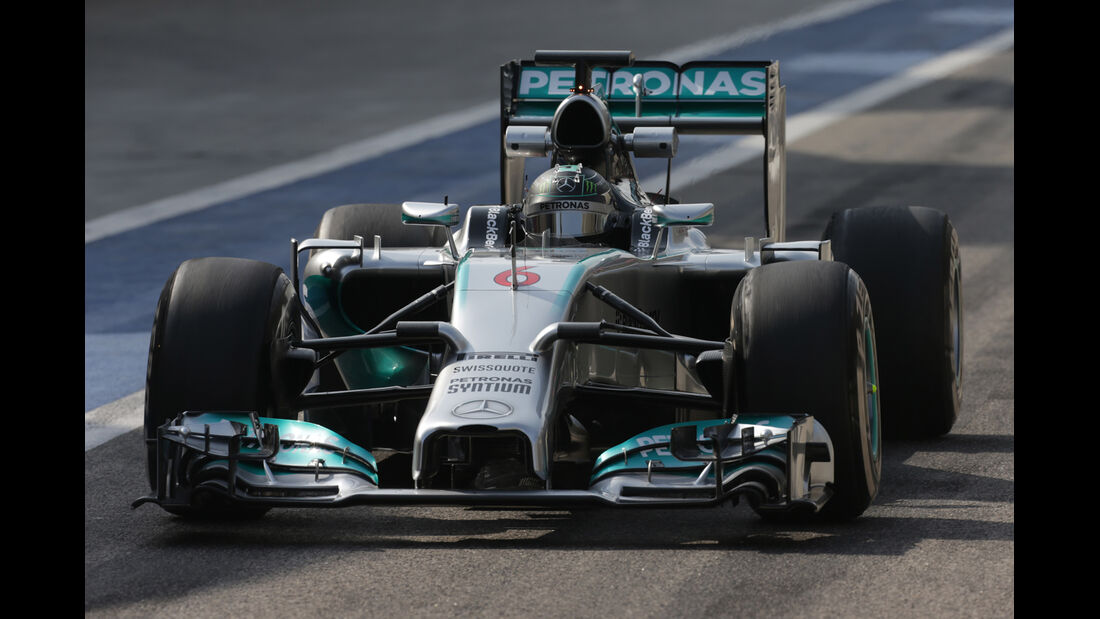 Nico Rosberg - Mercerdes - Formel 1 - Test - Bahrain - 27. Februar 2014 