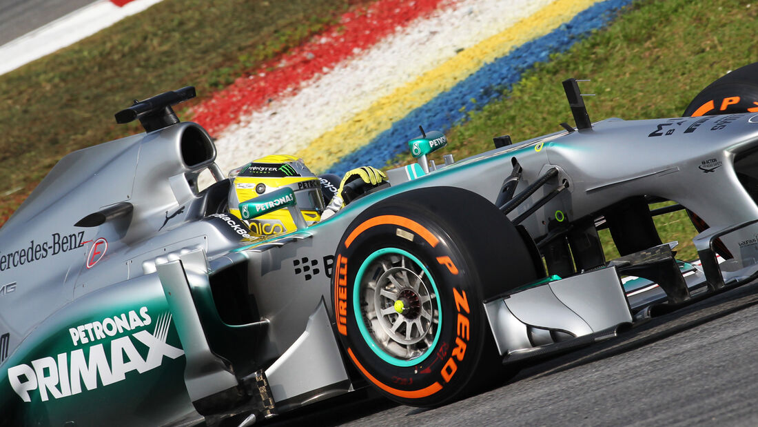 Nico Rosberg Pirelli GP Malaysia 2013