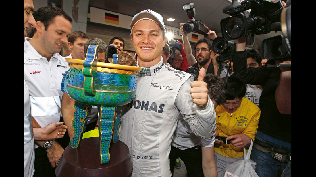 Nico Rosberg, Pokal, Shanghai