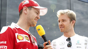 Nico Rosberg & Sebastian Vettel - GP Spanien 2016