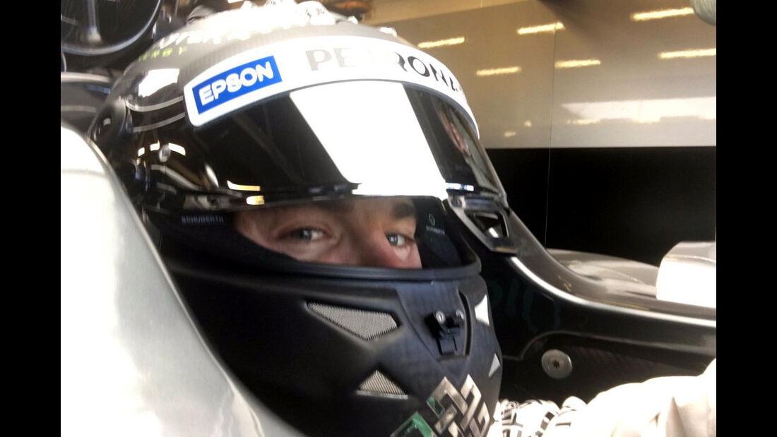 Nico Rosberg - W07 .- Shakedown - Silverstone 2016