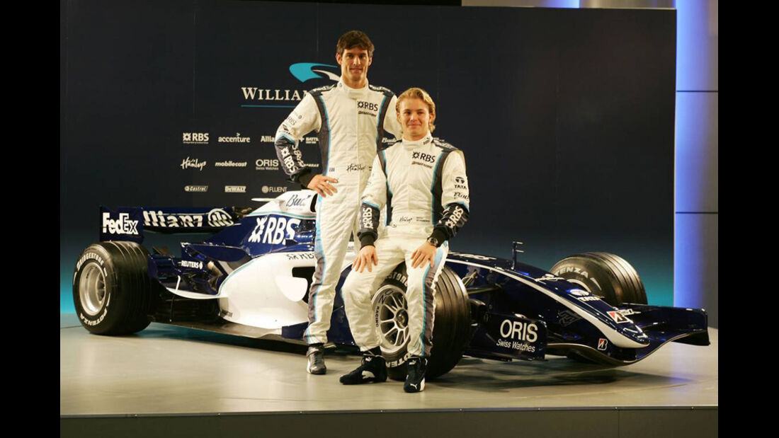 Nico Rosberg und Mark Webber