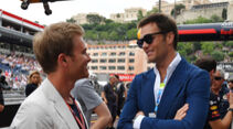 Nico Rosberg und Tom Brady in Monaco