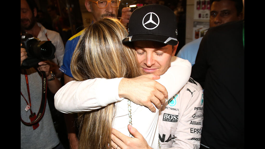 Nico & Vivian Rosberg - Formel 1 - GP Abu Dhabi 2016
