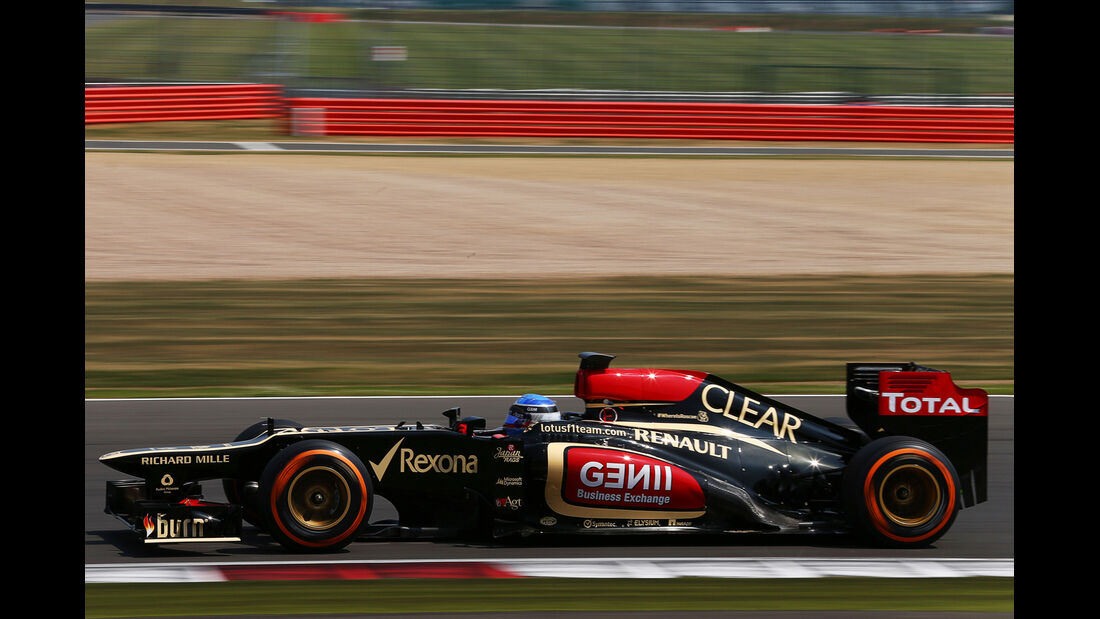 Nicolas Prost - Lotus - Young Driver Test - Silverstone - 17. Juli 2013