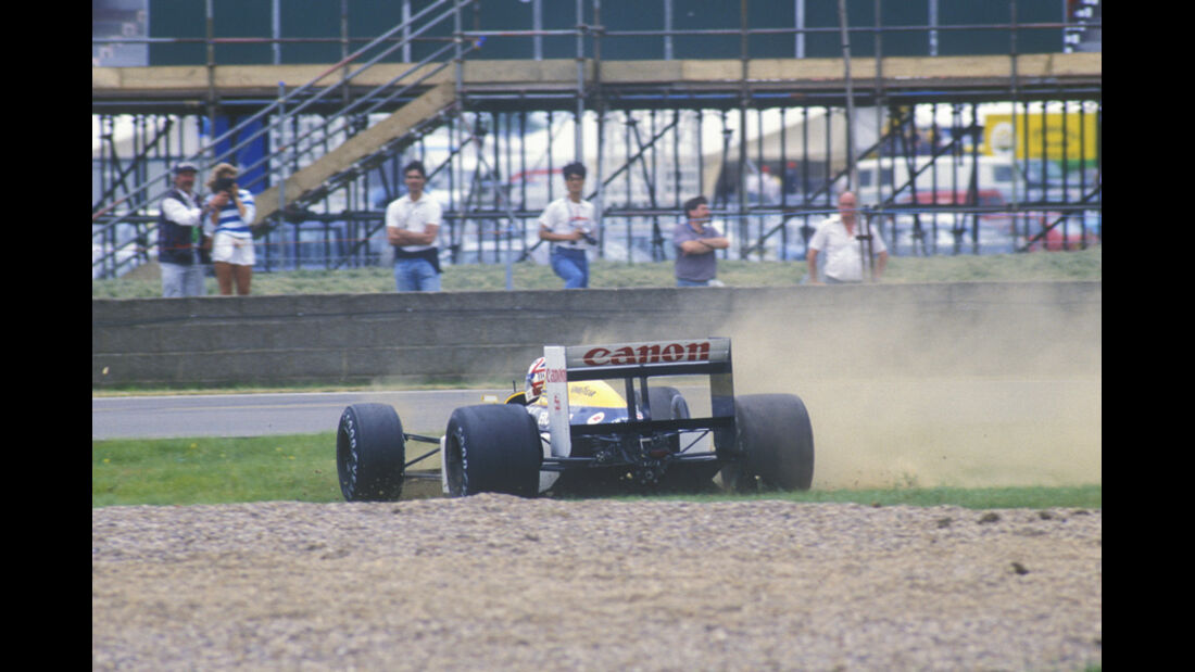 Nigel Mansell 1987 GP England