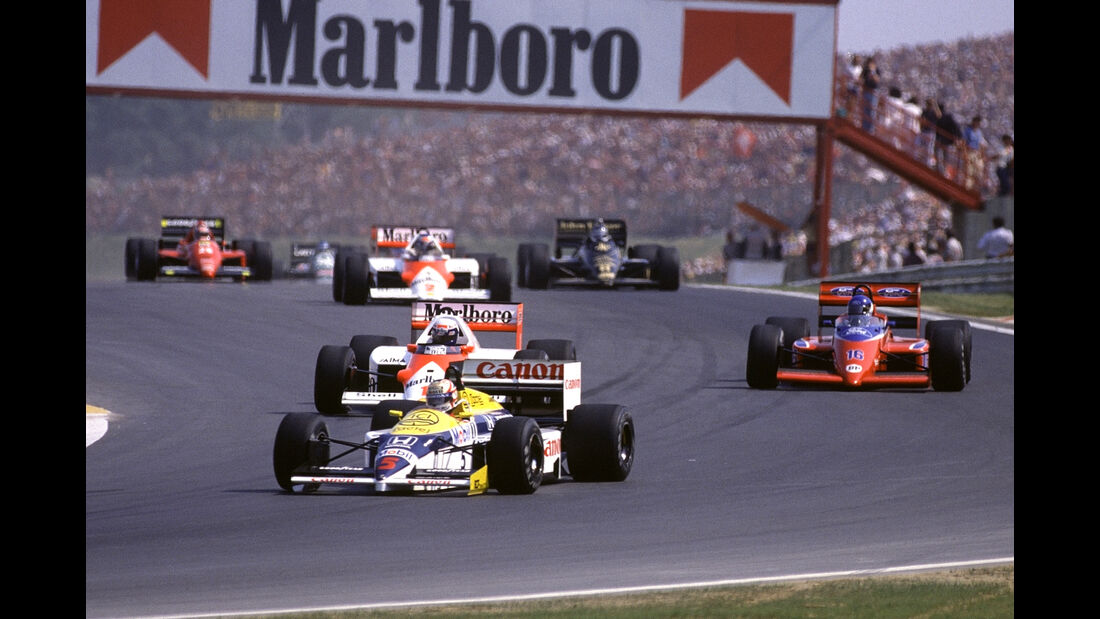Nigel Mansell - Formel 1 - GP Ungarn 1986
