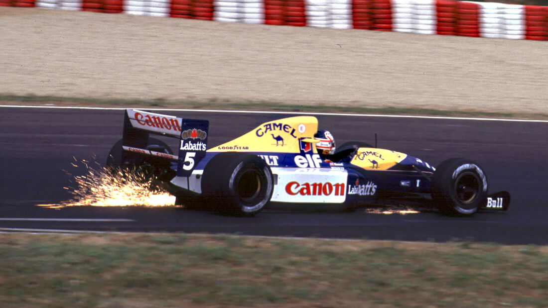 Nigel Mansell - Williams FW14B - F1-Saison 1992