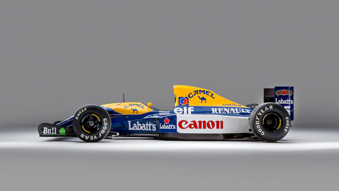 Nigel Mansell - Williams FW14B - Formel 1 - Studio