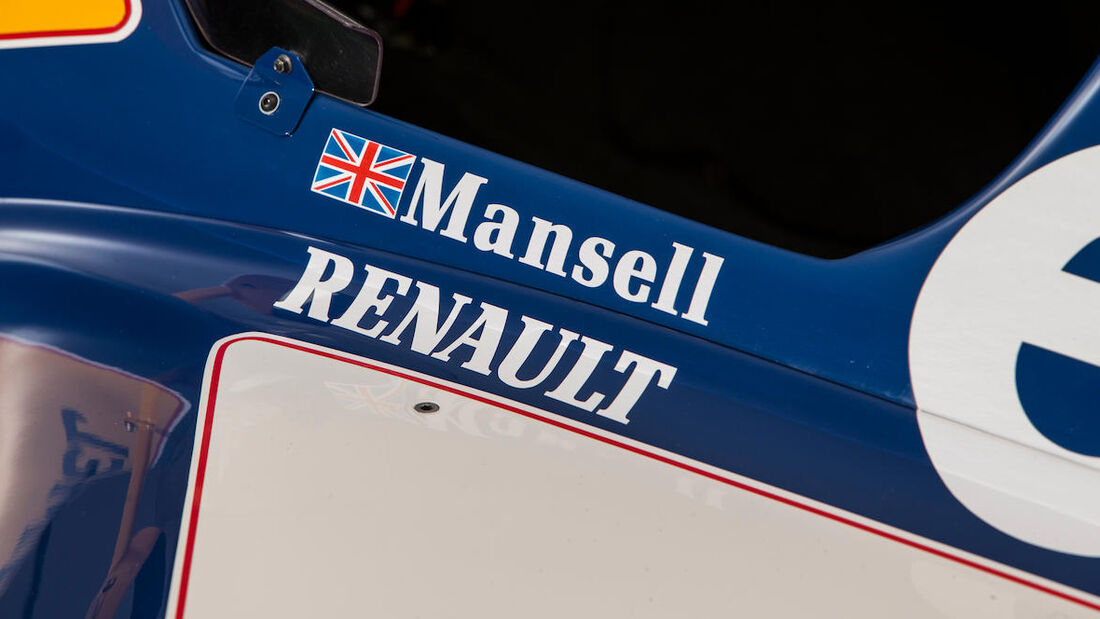 Nigel Mansell - Williams FW14B - Formel 1 - Studio