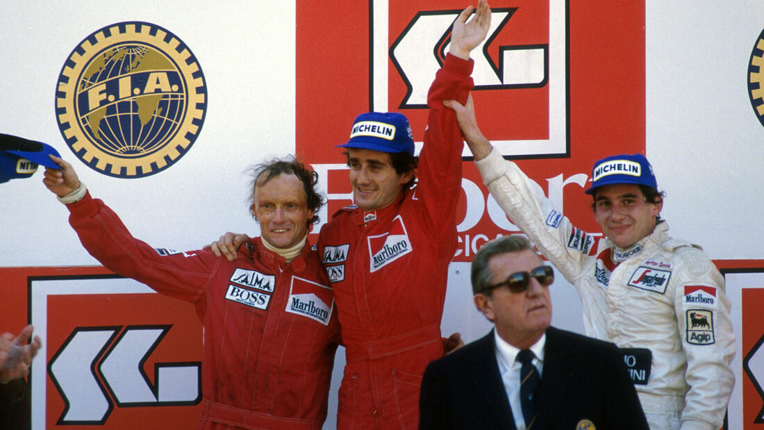 Niki Lauda - Alain Prost - Estoril 1984