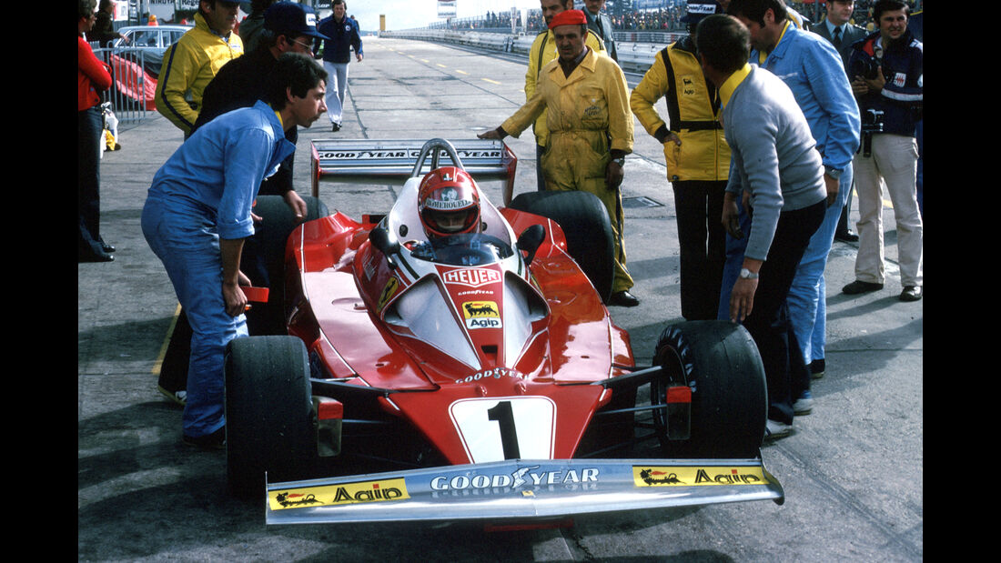 Niki Lauda - F1 - GP Deutschland 1976 - Nürburgring
