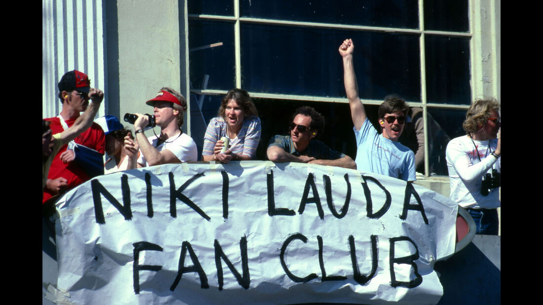Niki Lauda - Fan-Club - Long Beach 1982