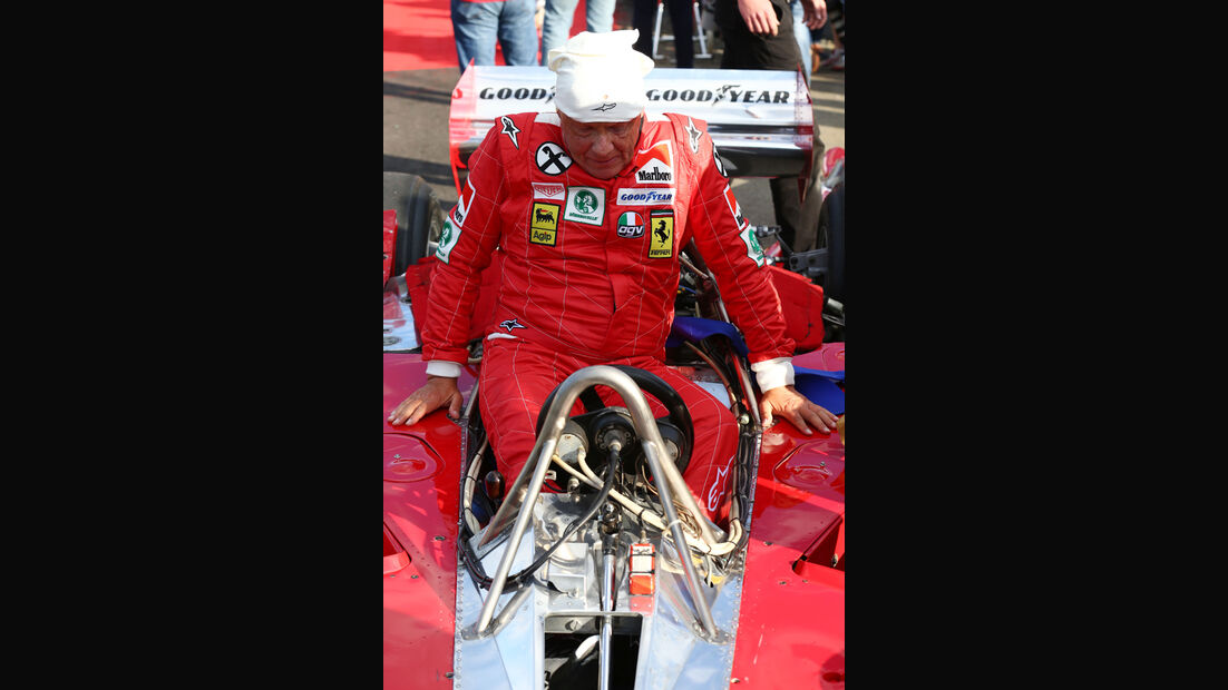 Niki Lauda - Ferrari 312 T2 - GP Österreich 2014 - Legenden