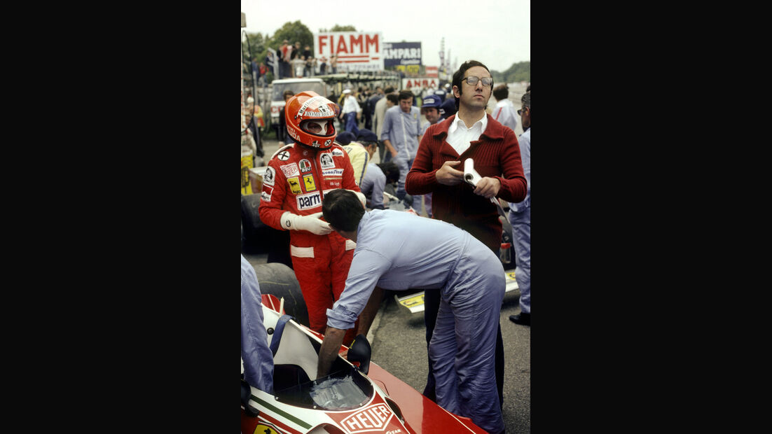 Niki Lauda - Ferrari 312T2 - Mauro Forghieri - Monza 1976