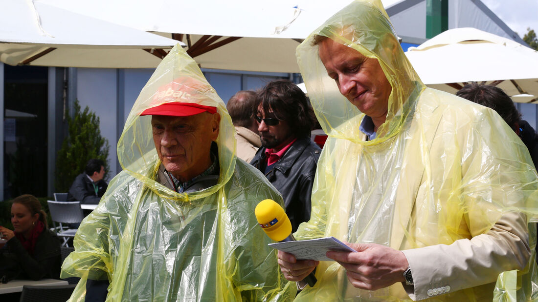 Niki Lauda & Florian König - GP Australien 2013