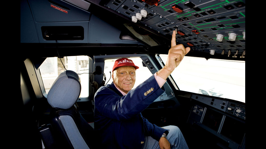 Niki Lauda - FlyNiki Cockpit