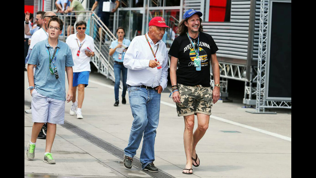 Niki Lauda - Formel 1 - GP Ungarn - 26. Juli 2014