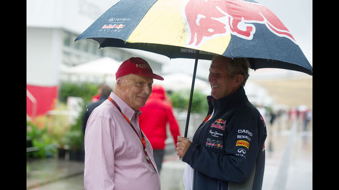 Niki Lauda & Helmut Marko - Formel 1 - GP USA - Austin - 23. Oktober 2015