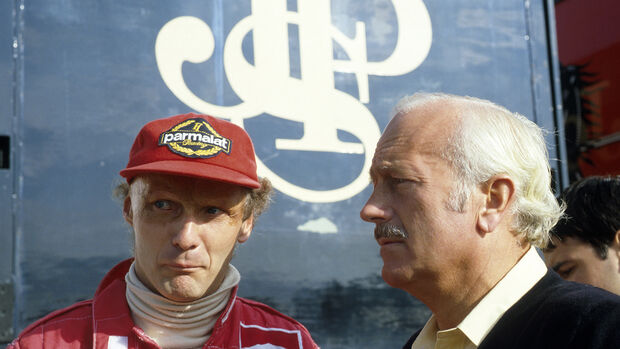 Niki Lauda - McLaren - Colin Chapman - Lotus 