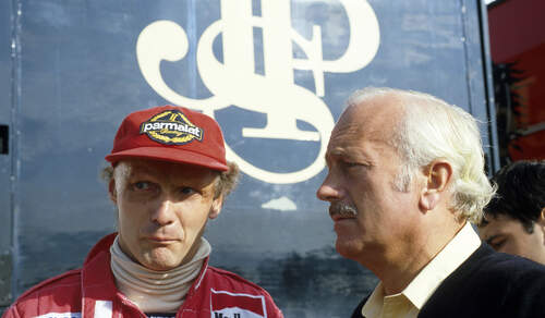 Niki Lauda - McLaren - Colin Chapman - Lotus 