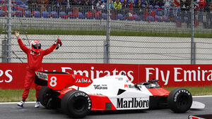 Niki Lauda - McLaren MP4-2 - Legends Parade - GP Österreich 2015