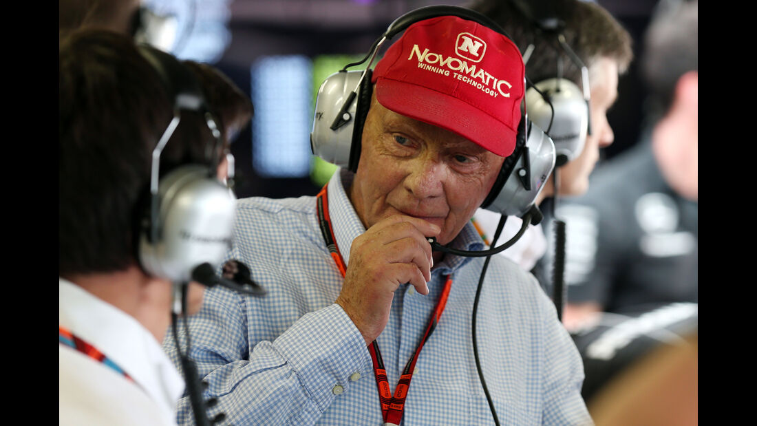 Niki Lauda - Mercedes - Formel 1 - GP Brasilien- 14. November 2015
