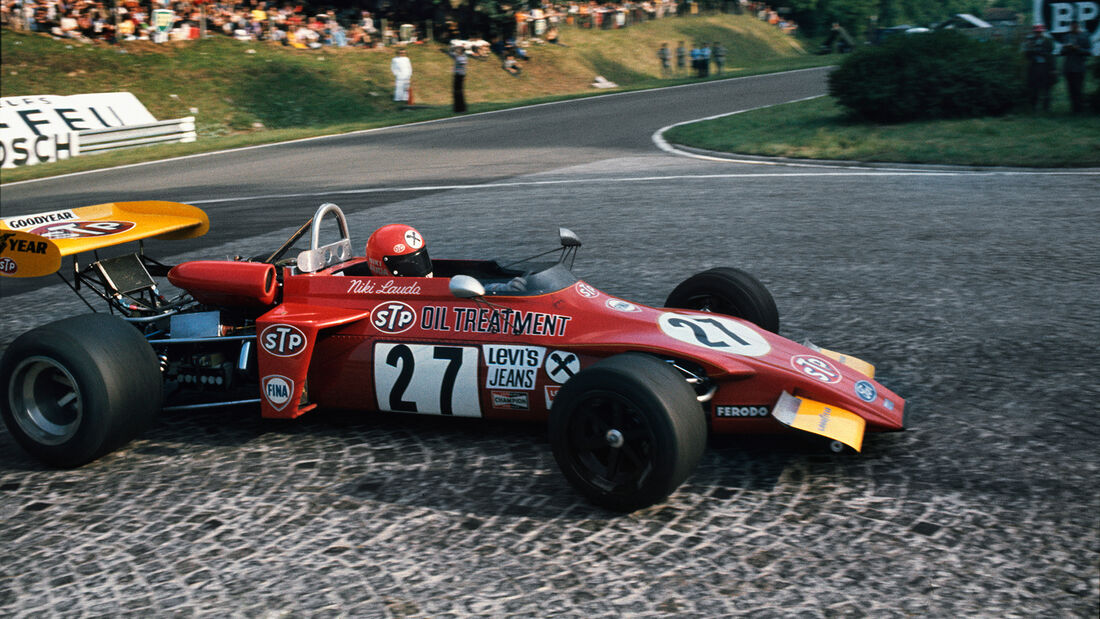 Niki Lauda - Rouen - Formel 1 - GP Frankreich 1972