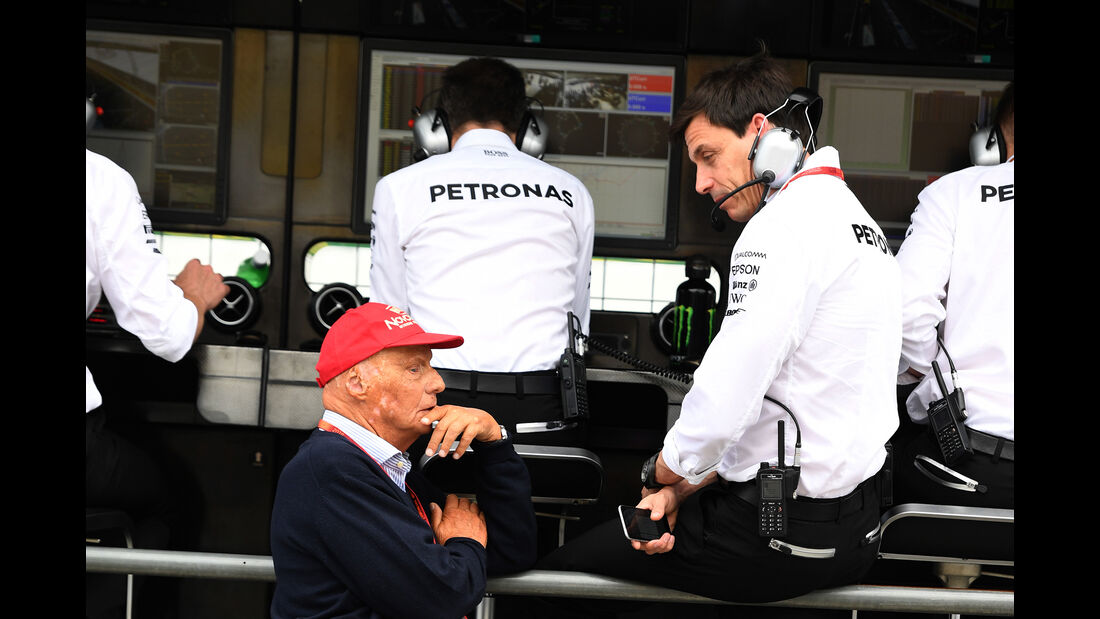 Niki Lauda & Toto Wolff - Mercedes - Formel 1 - GP Deutschland - 29. Juli 2016