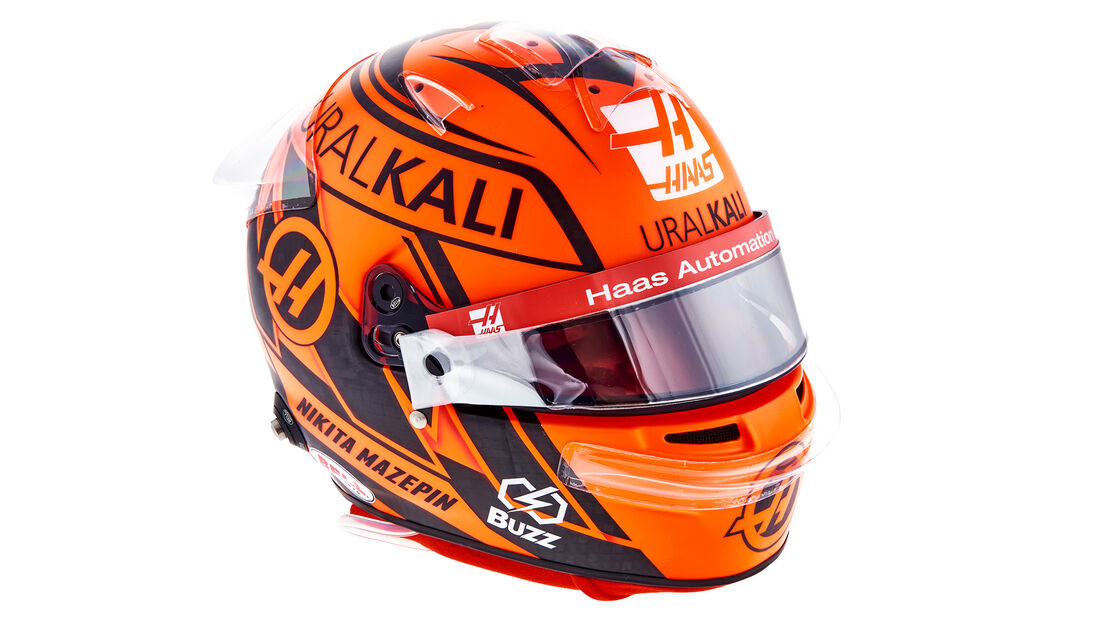 Nikita Mazepin - Formel 1 - Helm - 2021