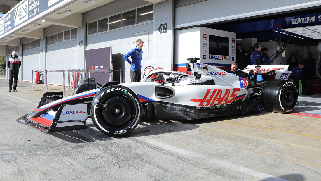 Nikita Mazepin - Haas - Formel 1 - Test - Barcelona 2022 - 23. Februar 2022