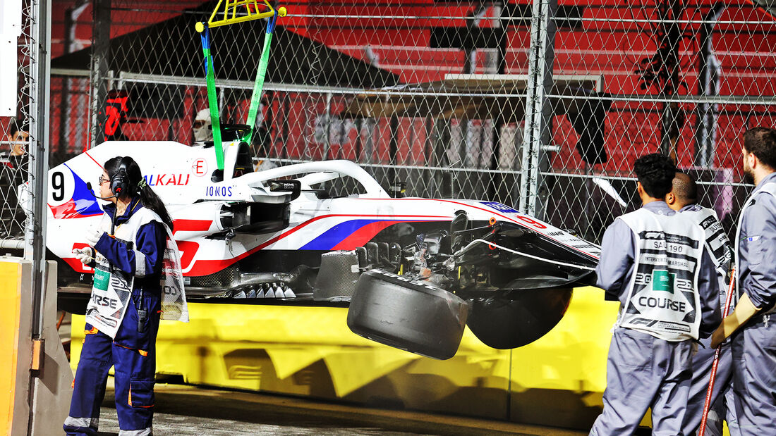 Nikita Mazepin - Haas - GP Saudi-Arabien 2021 - Jeddah - Rennen