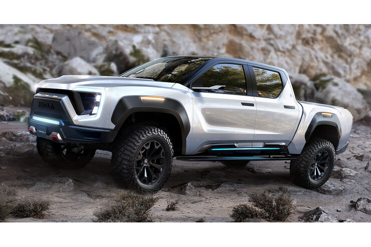 Nikola Badger Pickup Gm Investiert Und Produziert Auto Motor Und Sport