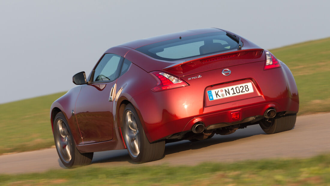 Nissan 370Z, Heckansicht