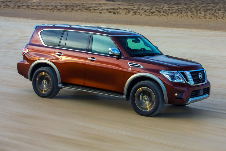 Nissan Armada 2017 Weltpremiere Neuer V8 Sumo aus Japan AUTO