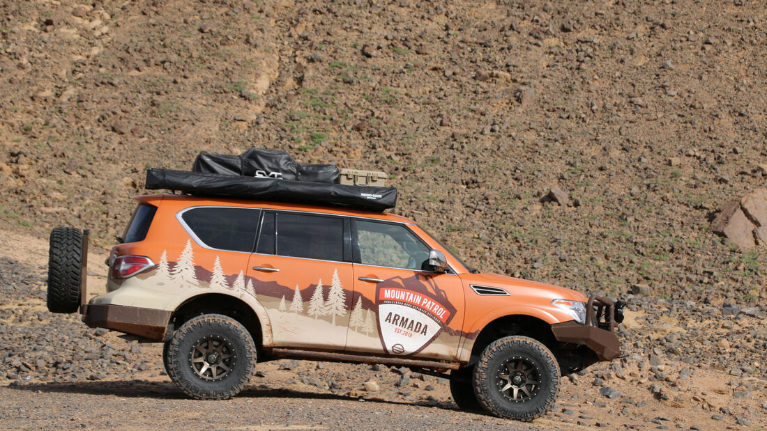 Nissan Armada Mountain Patrol Fahrbericht