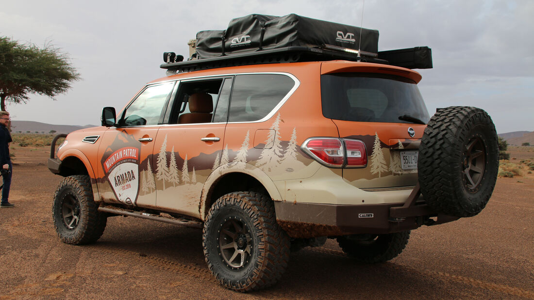 Nissan Armada Mountain Patrol Fahrbericht