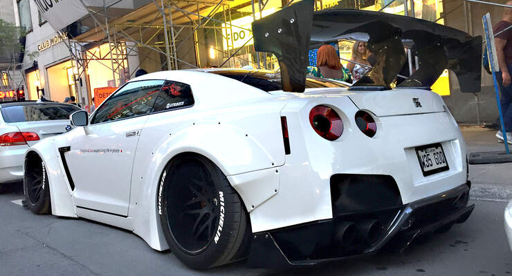 Nissan GT-R - Carspotting - GP Kanada 2018