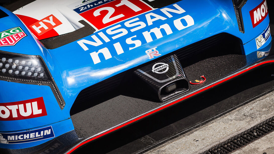 Nissan GT-R LM Nismo - Le Mans-Vortest 2015