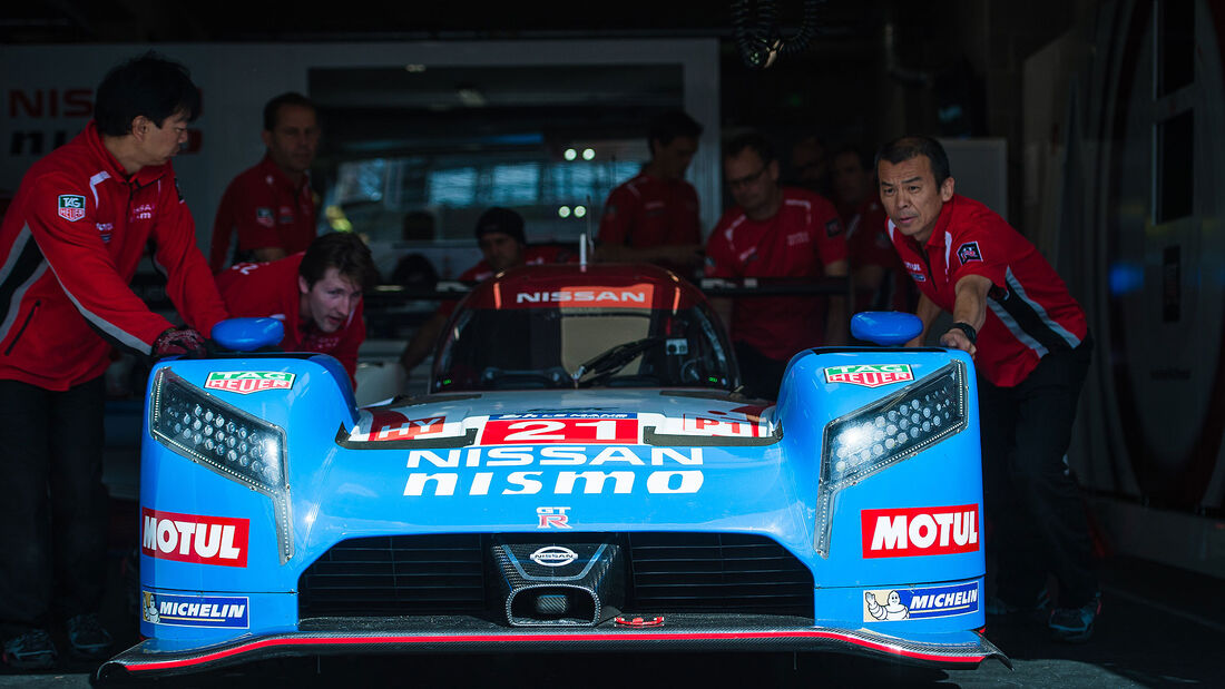 Nissan GT-R LM Nismo - Le Mans-Vortest 2015