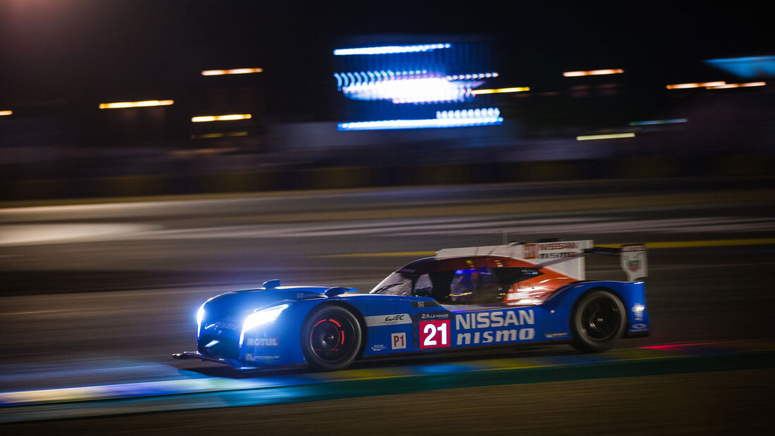 Nissan GT-R LM Nismo - Startnummer #21 - 24h Rennen Le Mans - 1. Qualifying - Mittwoch - 10.6.2015