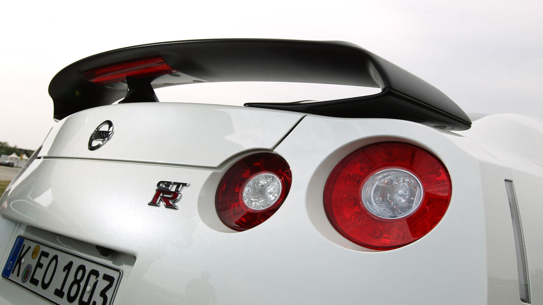 Nissan GT-R, Rückleuchte, Heckspoiler