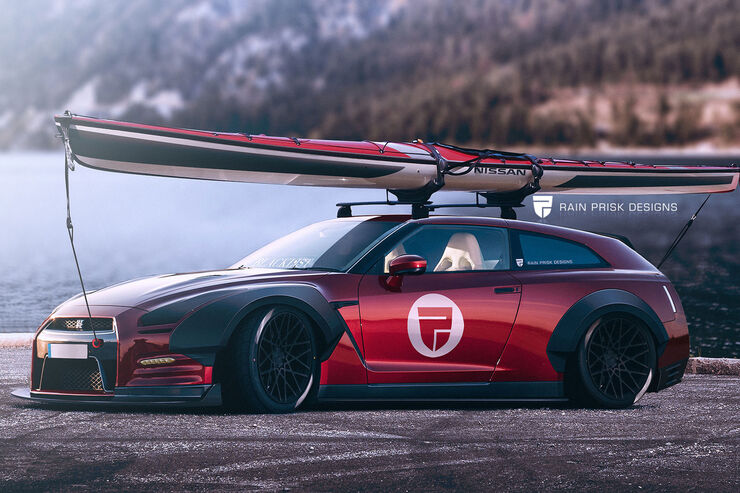 Fantasie-Autos von Grafikkünstler Rain Prisk: Tesla-Cabrio, 918-Offroader ... - auto motor und sport