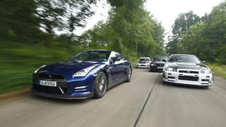 Nissan GT-R, verschiedene Modelle, Front