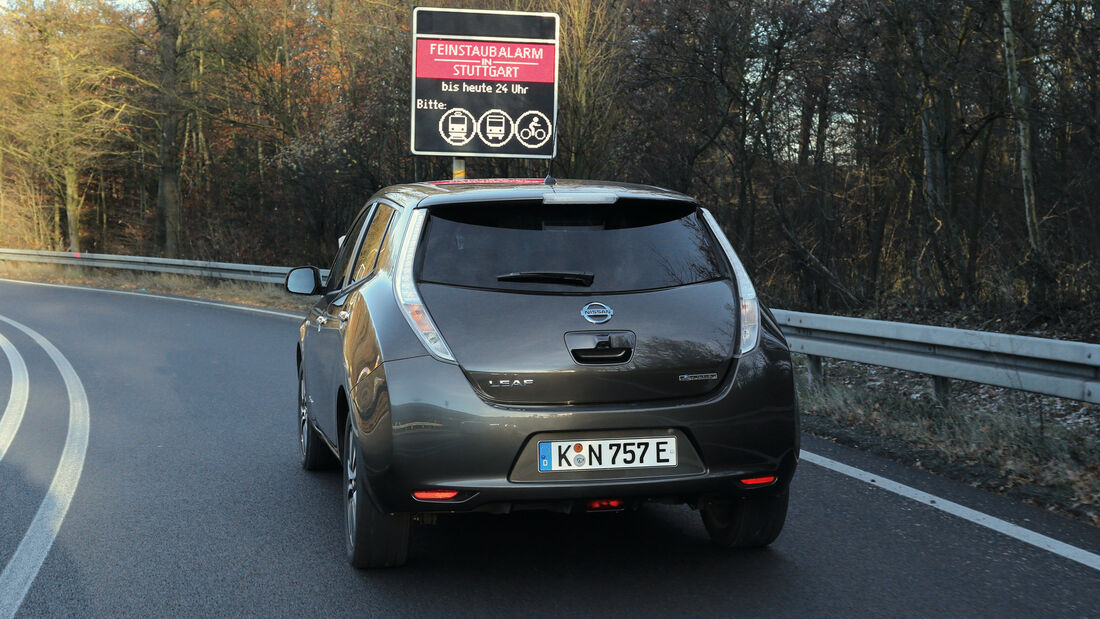 Nissan Leaf, Heckansicht