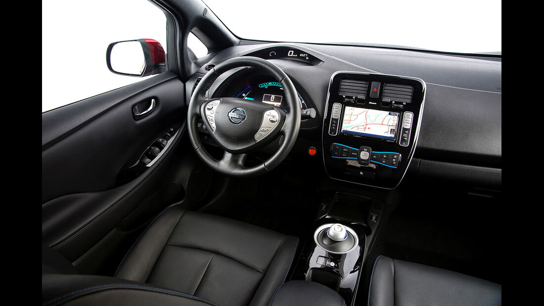 Nissan Leaf, Innenraum, Cockpit